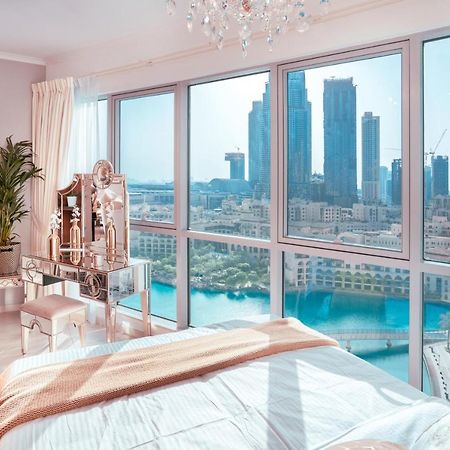 Elite Royal Apartment - Full Burj Khalifa And Fountain View - Caesar دبي المظهر الخارجي الصورة
