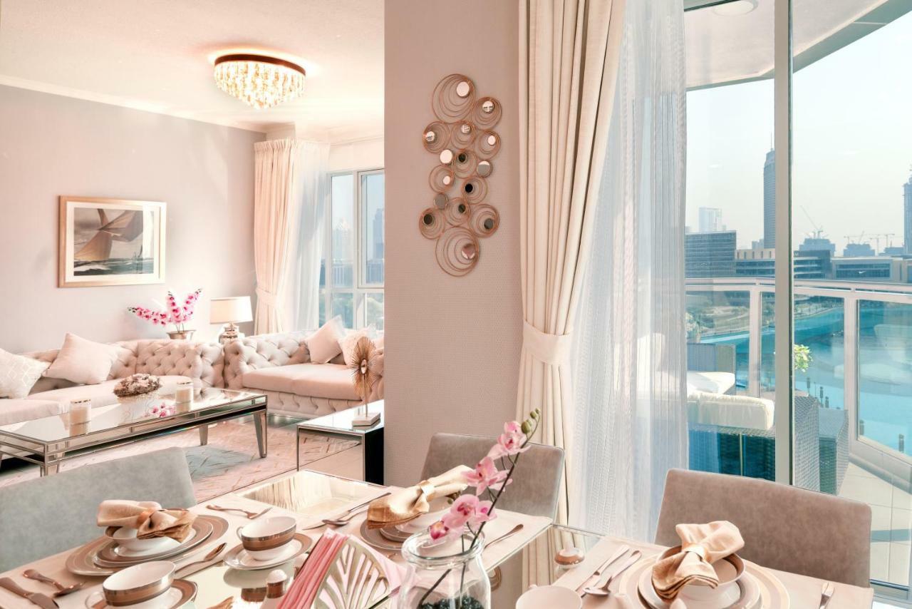 Elite Royal Apartment - Full Burj Khalifa And Fountain View - Caesar دبي المظهر الخارجي الصورة