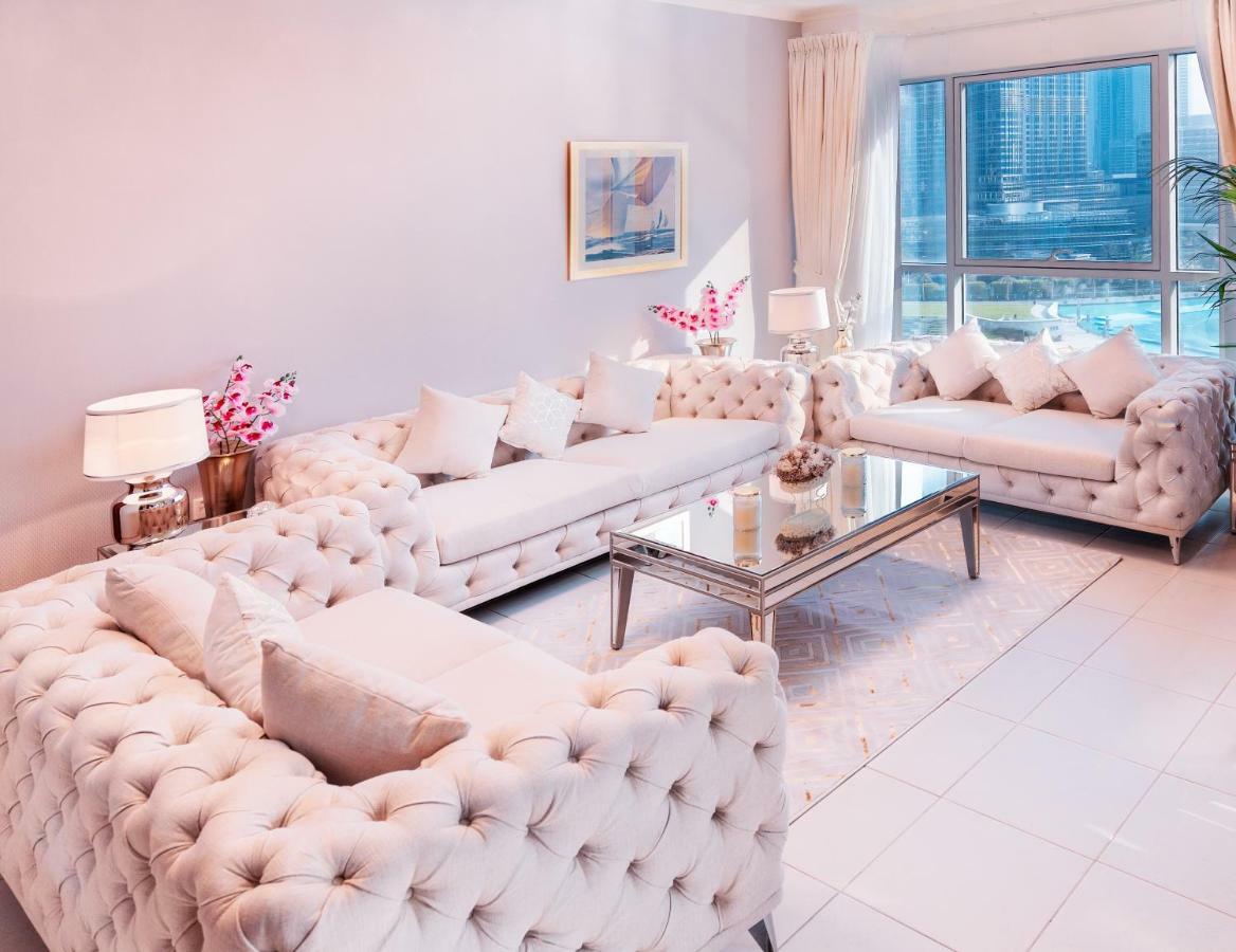Elite Royal Apartment - Full Burj Khalifa And Fountain View - Caesar دبي المظهر الخارجي الصورة